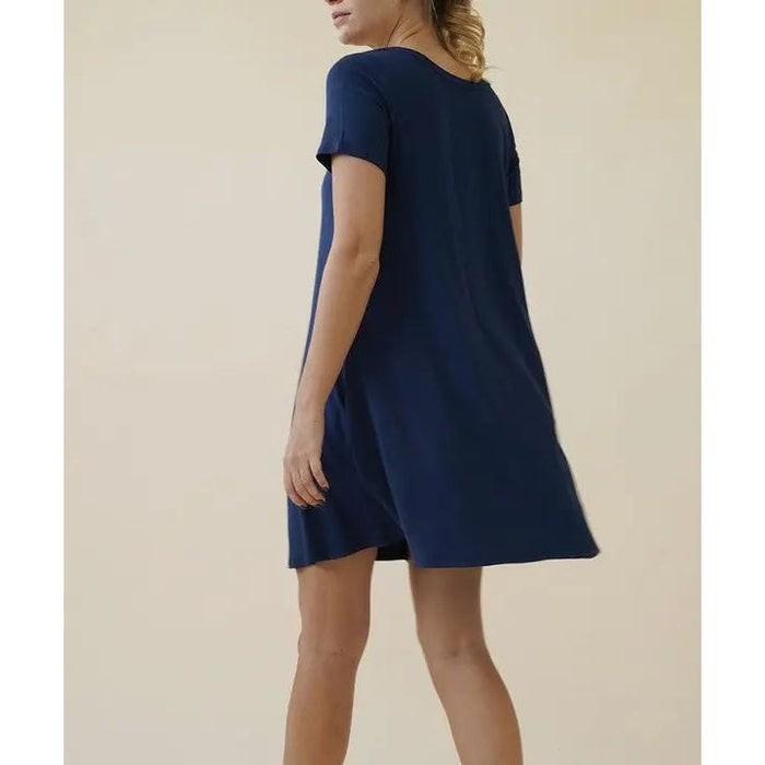 Bamboo Short Sleeve Dress