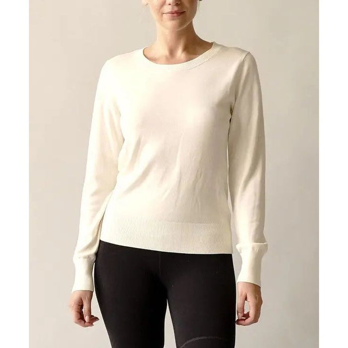 Bamboo Sweater Crew Neck Top