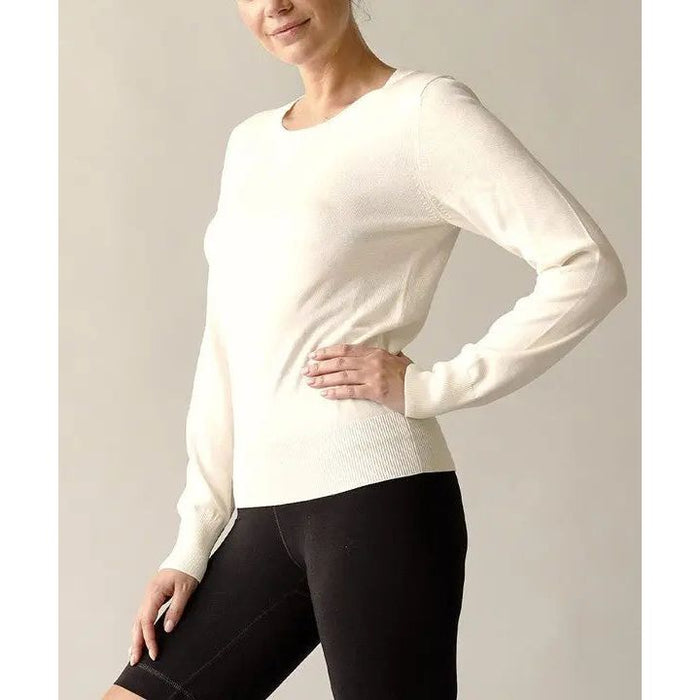 Bamboo Sweater Crew Neck Top