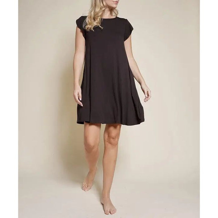 Bamboo Tulip Sleeve Dress