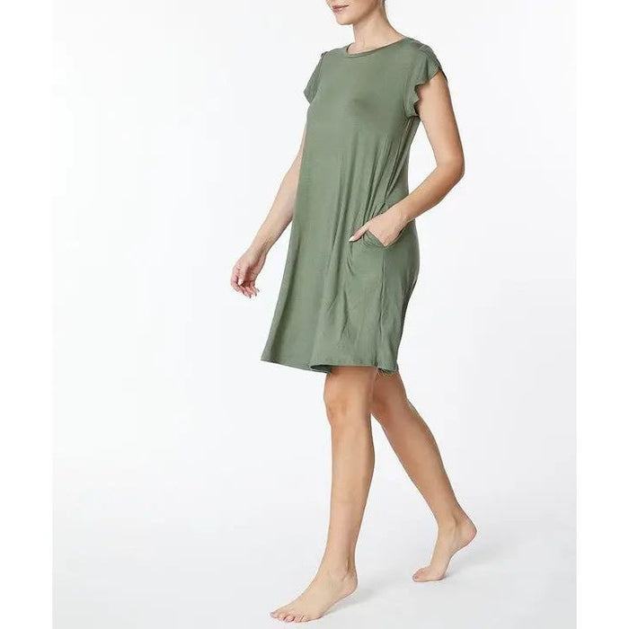 Bamboo Tulip Sleeve Dress