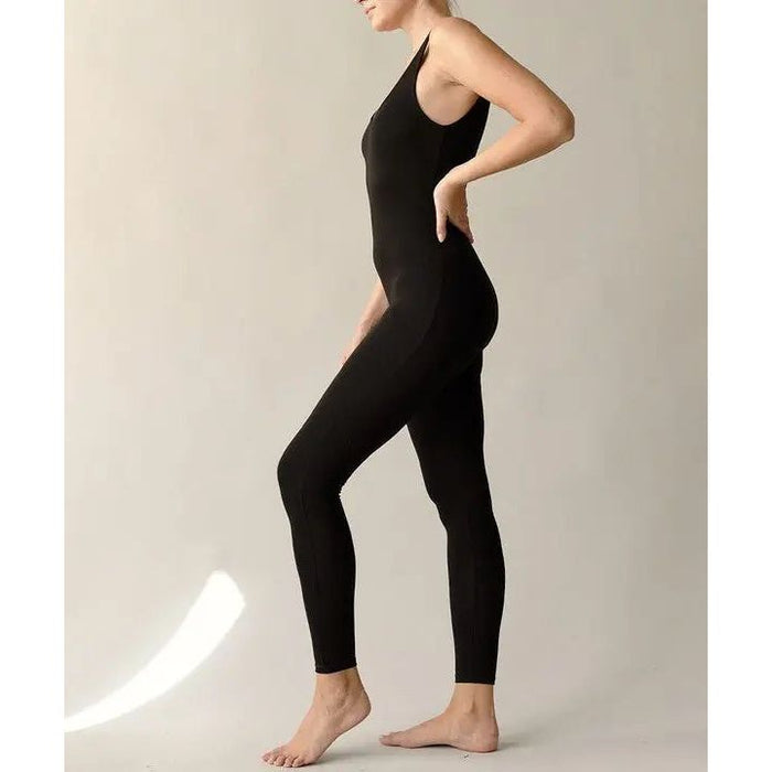 Bamboo Yoga Overall New Black