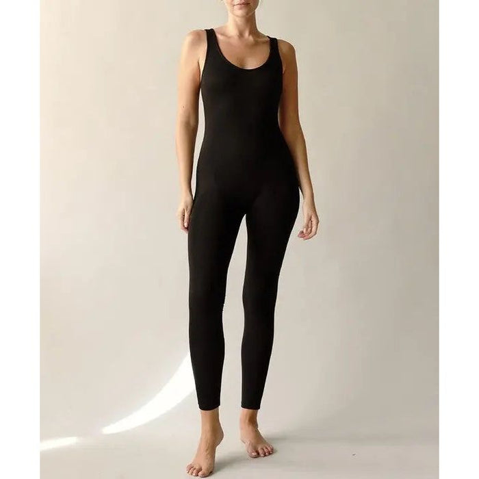 Bamboo Yoga Overall New Black