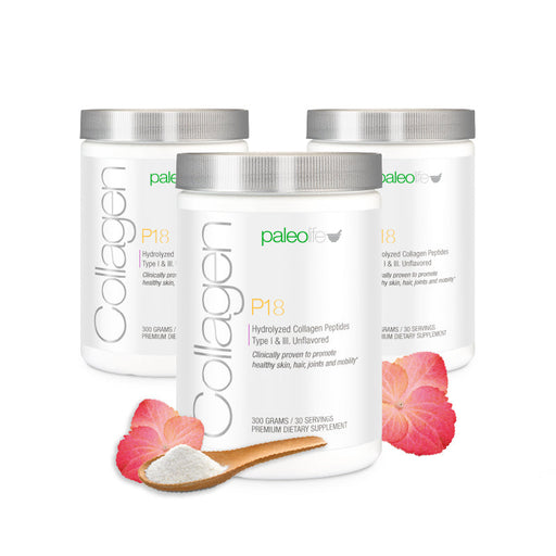 Paleolife 3 Pack Colageno P18 White Smoke 1 Pack