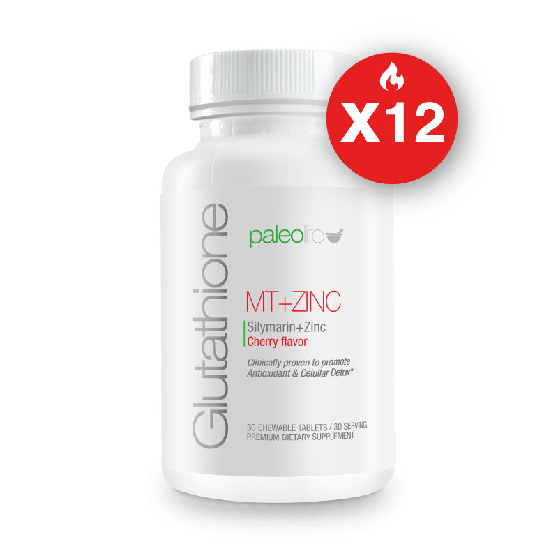 Paleolife Glutathione  MT + ZINC: Detox LIPOSOMAL GLUTATION