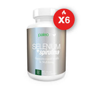 Paleolife Selenium & Spirulina SELENIUM + SPIRULINA White Smoke 6 Pack