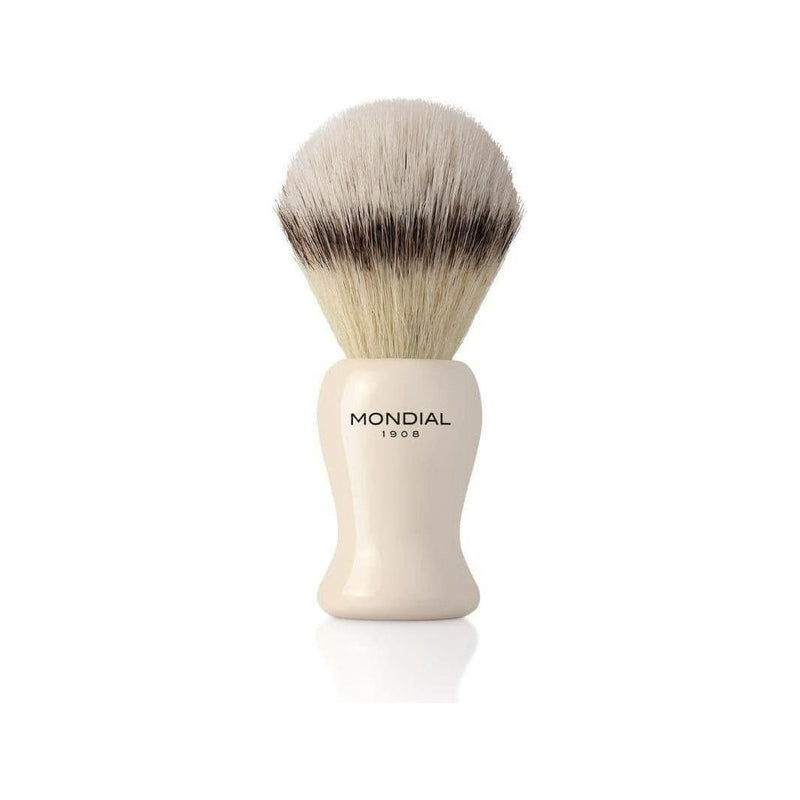 Mondial Mondial 3-Piece Wet Shaving Set: 'Baylis' Ivory Resin With Bergamot & Neroli PE-00-B-BAY1 Shaving Set Light Gray