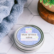 Green + Lovely Blue Arnica Salve /// Muscle Rub with Hemp Seed Oil
