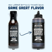 Elijah's Xtreme Bourbon Blueberry Chipotle BBQ Sauce & Marinade