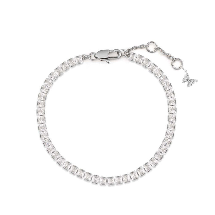 CZ Princess Tennis Bracelet by By Adina Eden