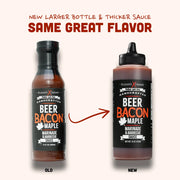 Elijah's Xtreme Beer Bacon Maple BBQ Sauce BBQ Sauce