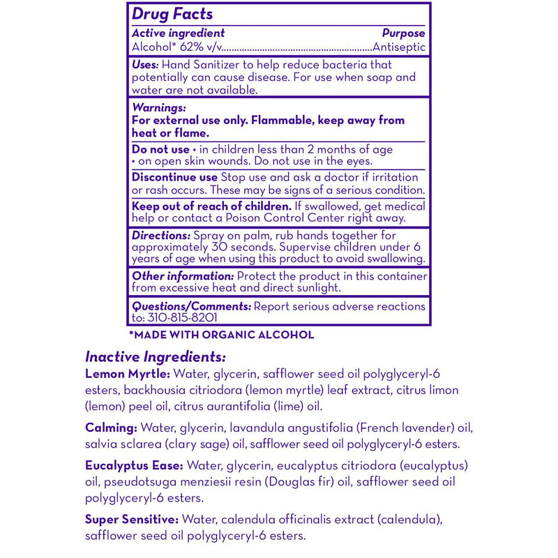 California Baby Hand Sanitizers Hand Sanitizer