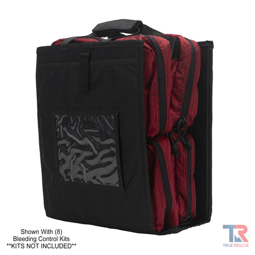 True Rescue 8 Kit Carry Tote Case White Smoke Black