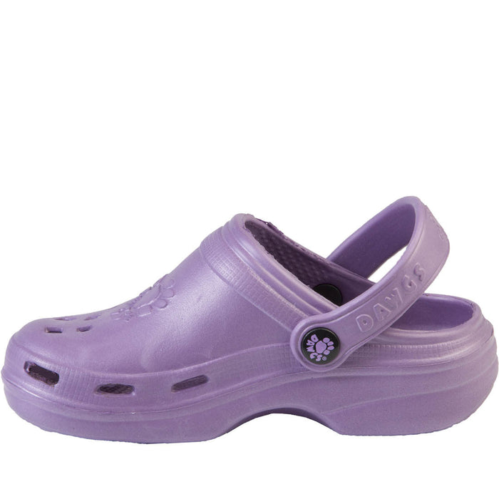 Kids' Beach Dawgs Clogs - Purple