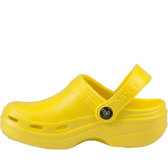 Beach Dawgs Clogs - Yellow