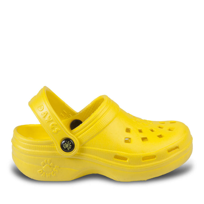 Beach Dawgs Clogs - Yellow