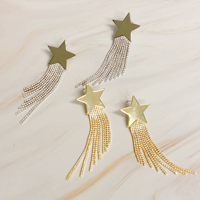 Star Shine Cascade Earrings