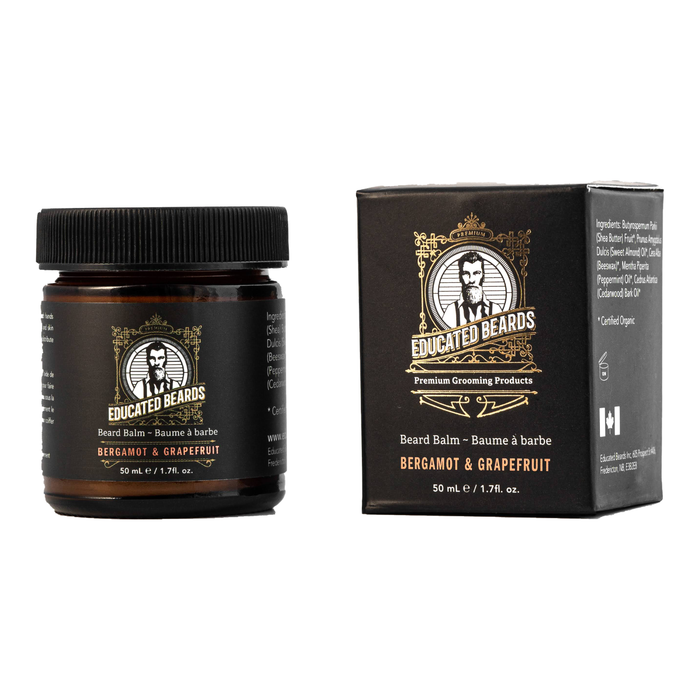 Educated Beards Bergamot & Grapefruit Beard Balm 50ml