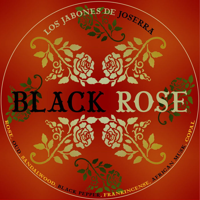 Los Jabones de Joserra Black Rose Shaving Soap 125g