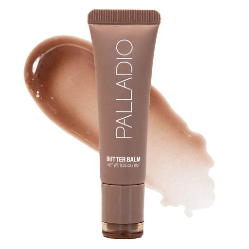 Palladio BUTTER BALM Lip Balm White Smoke FRENCH VANILLA BLB01,CARAMEL GLAZE BLB02,PEACHES & CREAM BLB03,STRAWBERRY SHORTCAKE BLB04,4 PC. BUNDLE (ALL SHADES) BLBVAULT