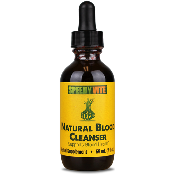 SpeedyVite® Natural Blood Cleanser Supplement (2 Fl oz Drops) Organic & Wildcrafted Made in USA FREE EXPEDITED