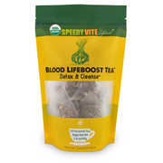 SpeedyVite® Blood LifeBoost® Tea | USDA Organic Herbal Cleansing Tea (4 oz / 8 oz / 28 Bags) | SpeedyVite® - FREE SHIPPING Tea