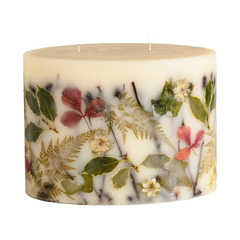 Rosy Rings Forest Oval Botanical Candle Oval Botanical Plate