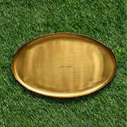 Rosy Rings Gold Centerpiece Botanical Candle Plate Candle Plate