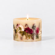 Rosy Rings Petite Botanical Candle - Apricot Rose Petite Botanical Candle Lavender