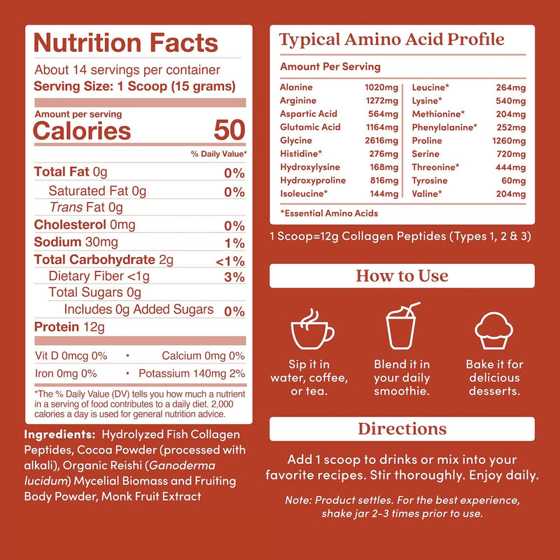 Further Food Chocolate Marine Collagen Powder Collagen