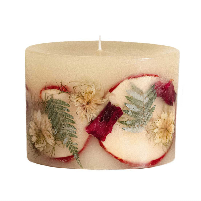 Rosy Rings Petite Botanical Candle - Spicy Apple Petite Botanical Candle White Smoke