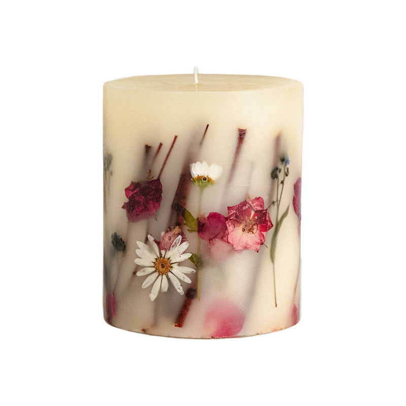 Rosy Rings Accent Botanical Candle - Apricot Rose Small Botanical Candle