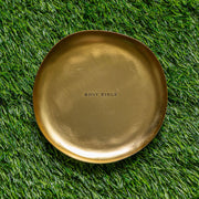 Rosy Rings Gold Accent & Signature Botanical Candle Plate Candle Plate