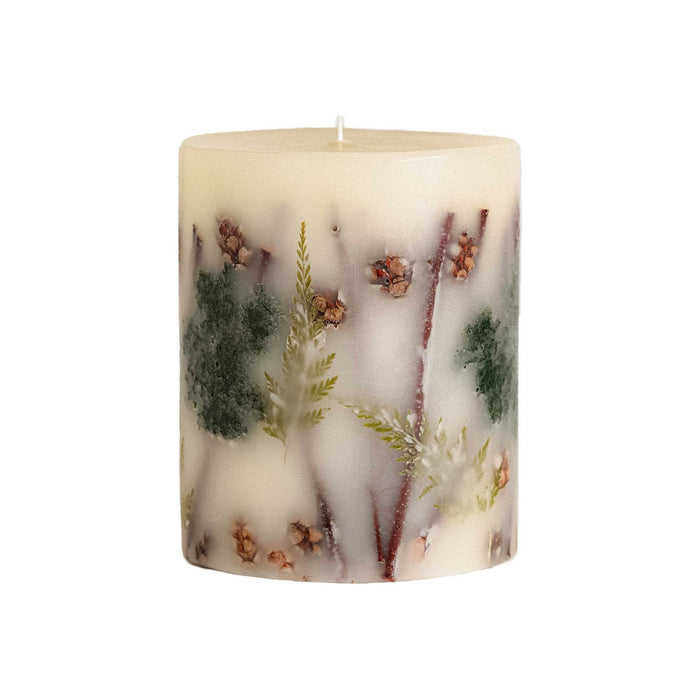 Forest Small Round Botanical Candle