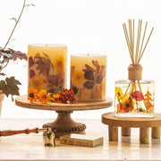 Rosy Rings Harvest Pumpkin 13 oz Botanical Reed Diffuser 13oz Botanical Diffuser