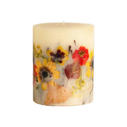 Rosy Rings Honey Tobacco Small Round Botanical Candle Small Botanical Candle