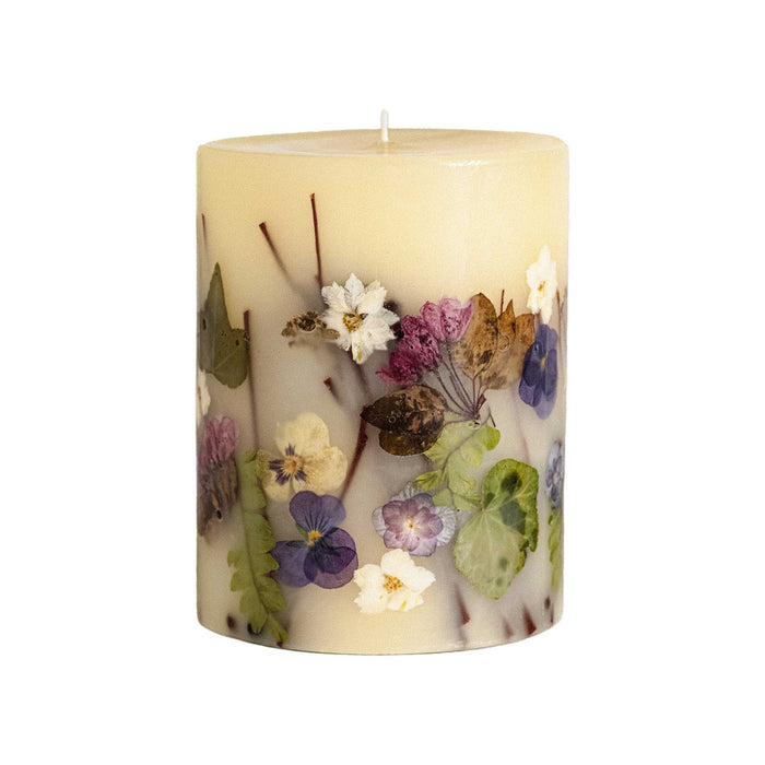 Black Currant + Bay Medium Round Botanical Candle