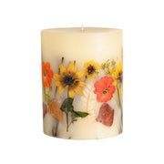 Rosy Rings Honey Tobacco Medium Round Botanical Candle Medium Botanical Candle