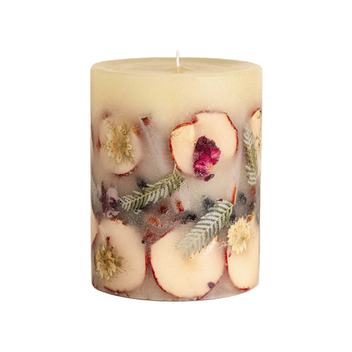 Rosy Rings Spicy Apple Medium Round Botanical Candle Medium Botanical Candle