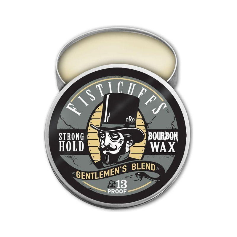 Grave Before Shave Fisticuffs™ Gentlemen's Blend Strong Hold Mustache Wax 1 OZ. Tin Mustache Wax