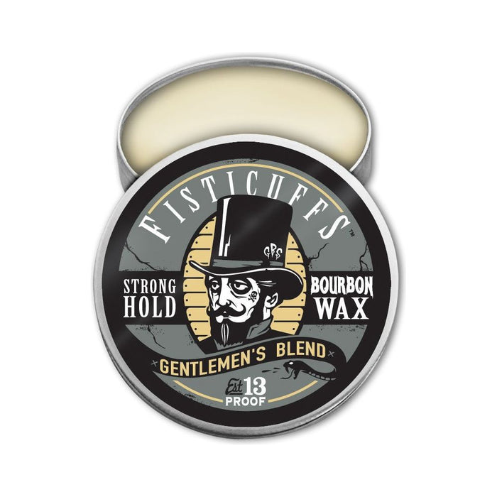 Grave Before Shave Fisticuffs™ Gentlemen'S Blend Strong Hold Mustache Wax 1 Oz. Tin