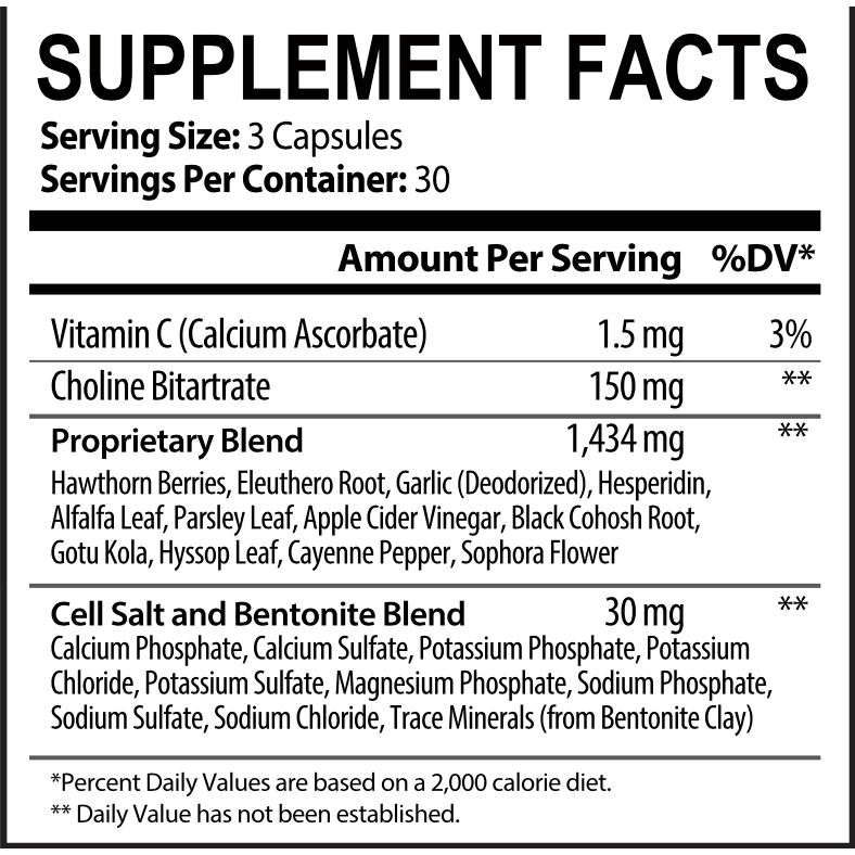 Energi Nutrition BP Hawthorn Supplement