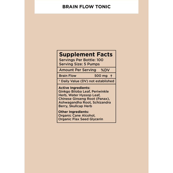 Zuma Nutrition - Brain Flow Tonic*