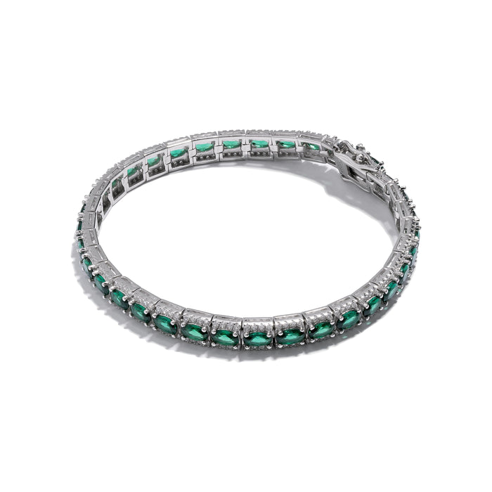 Emerald Diamond Bracelet