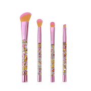 Profusion Cosmetics It's a Vibe | Feel the Beat 4-pc Face & Eye Brush Set Makeup Brushes