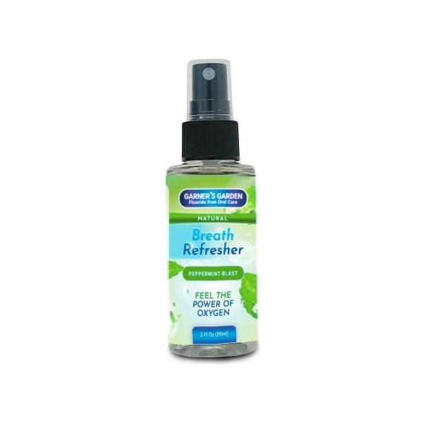 Garner's Garden Natural Breath Freshener Spray | H2O2 Breath Spray