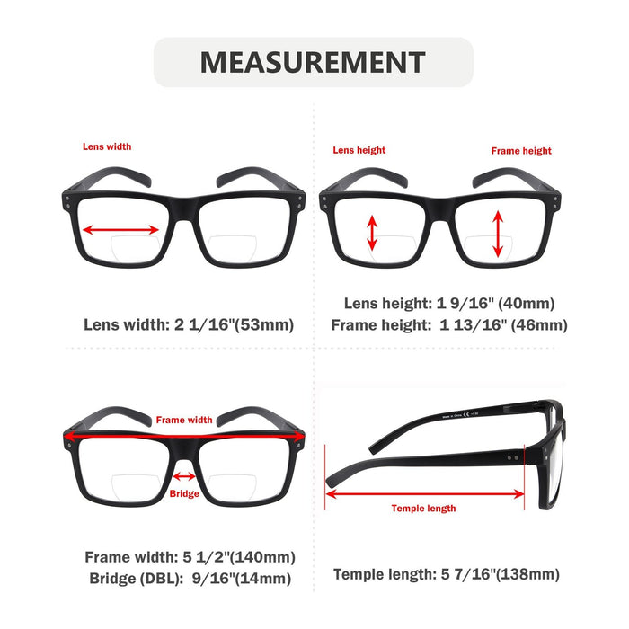 Eyekeeper.Com - Transition Photochromic Bifocal Reading Glasses Bsbr2142