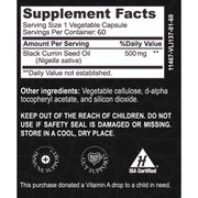 Salaam Nutritionals Halal Black Seed Oil - 60 count