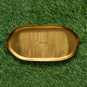 Rosy Rings Gold Statement Botanical Candle Plate Candle Plate