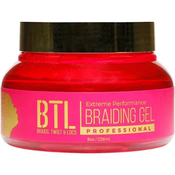 Mill's Beauty Supply BTL Braiding Gel - 8 oz Hair Braid Gel